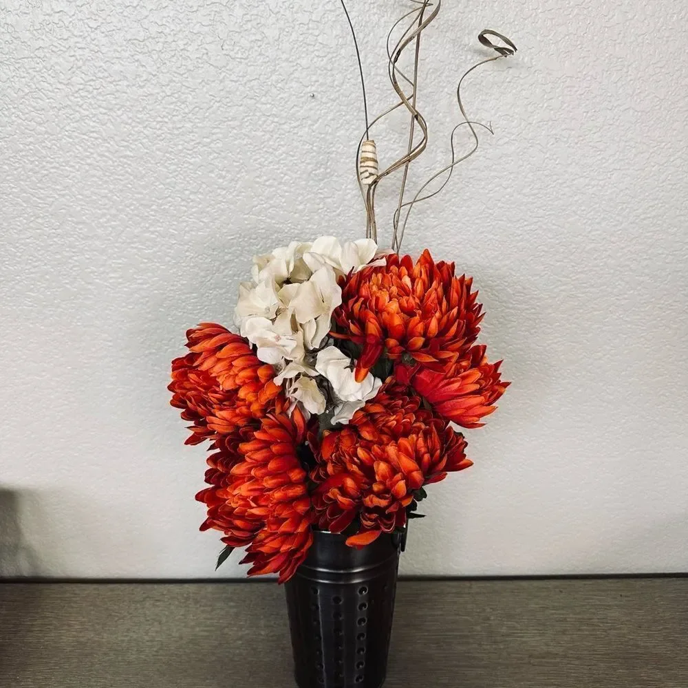Fall Autumn Floral Centerpiece Arrangement